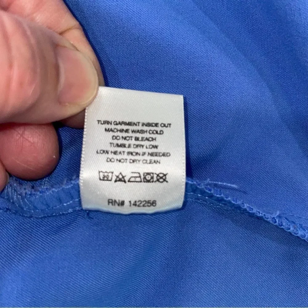 FIGS Chisec Three-Pocket Scrub Top Men's XS Blue Short Sleeve TM3000 - Picture 7 of 10
